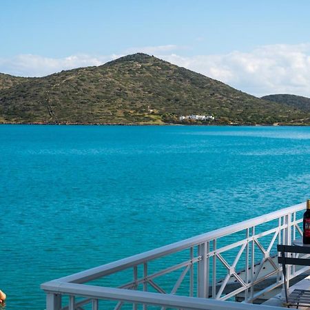 Margarita'S Seafront Luxury Apartment Elounda  Bagian luar foto