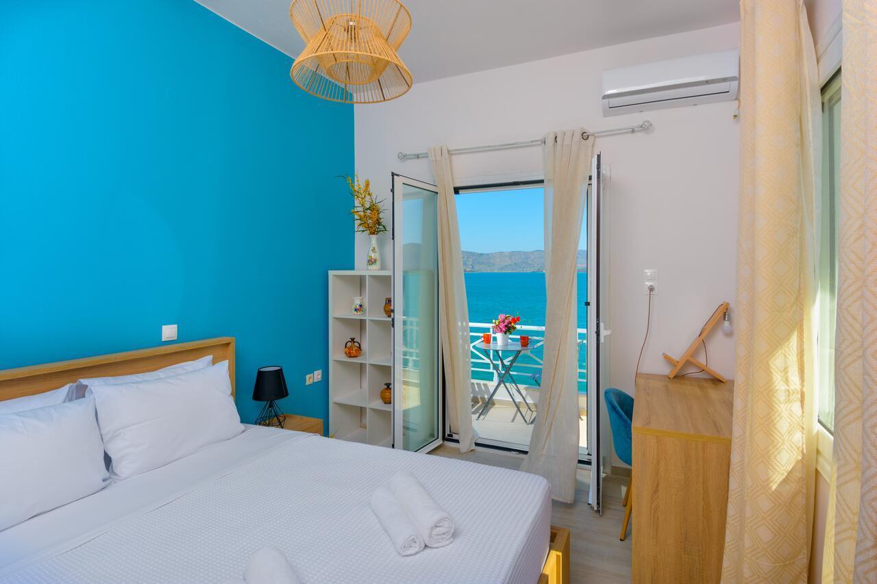 Margarita'S Seafront Luxury Apartment Elounda  Bagian luar foto