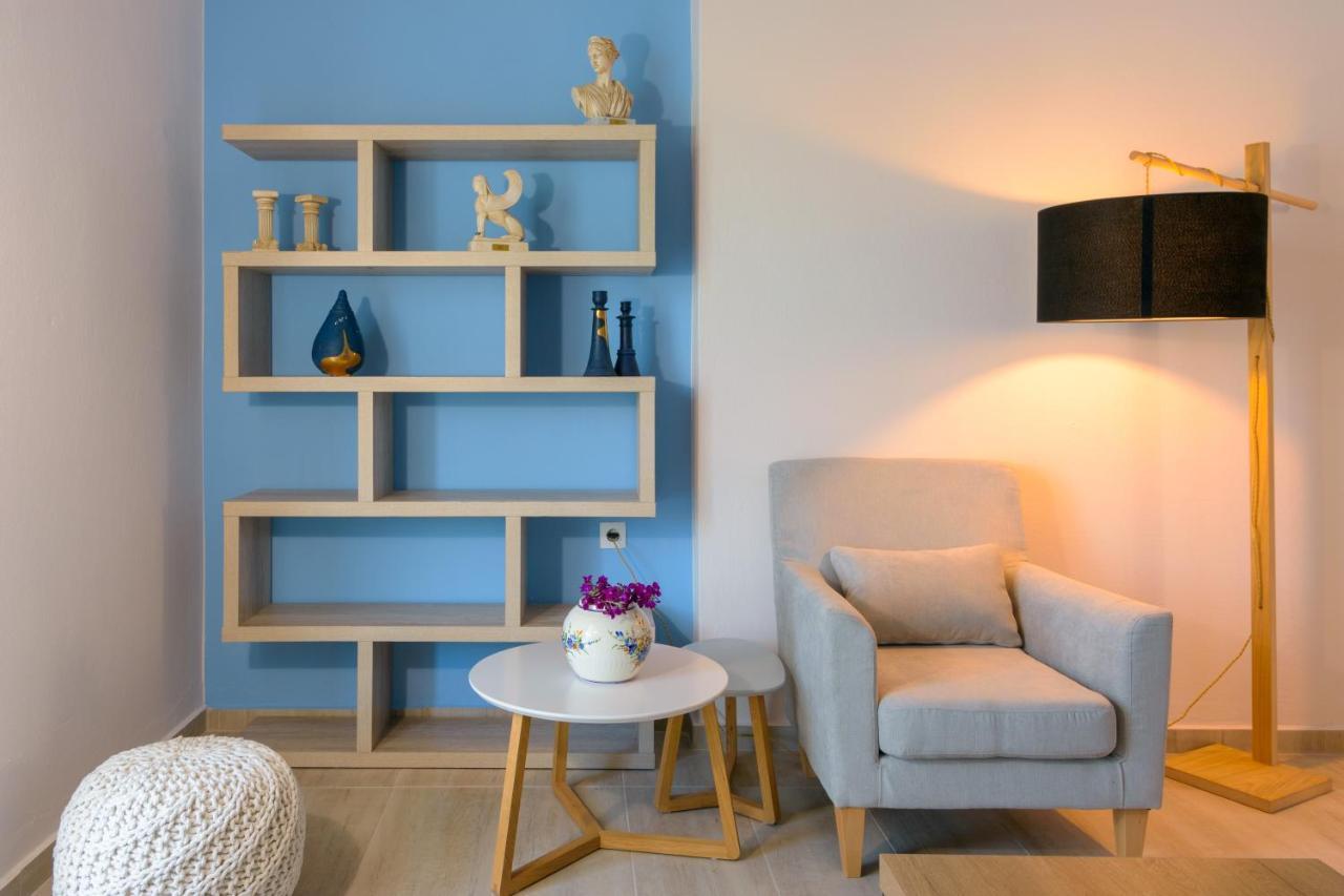 Margarita'S Seafront Luxury Apartment Elounda  Bagian luar foto